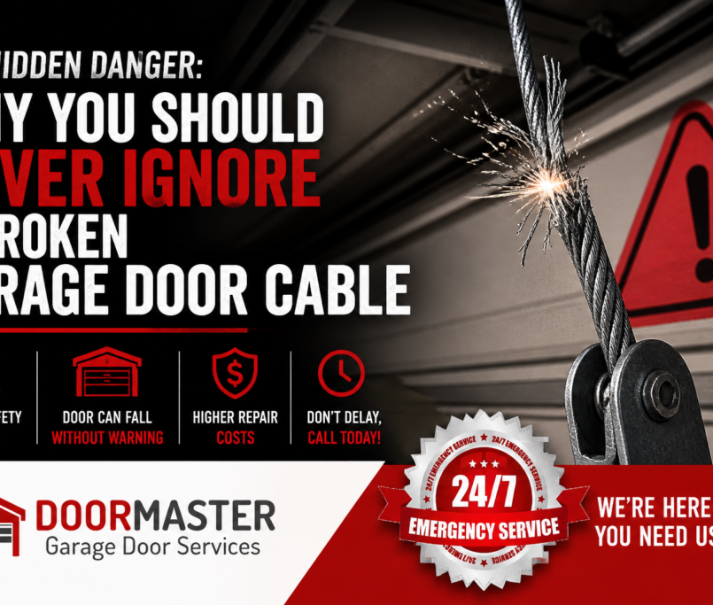 Broken Garage Door Cable