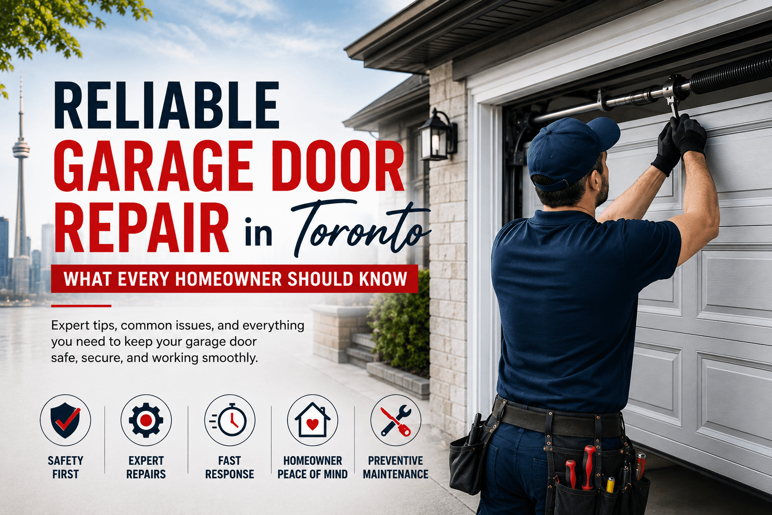 Reliable Garage Door Repair in Toronto