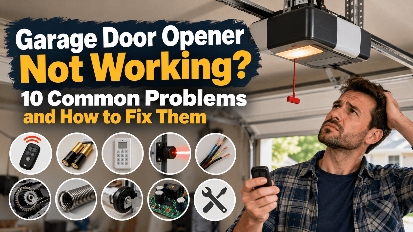 Garage Door Opener Troubleshooting Guide
